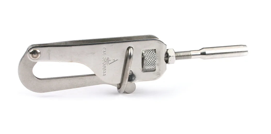 Johnson Marine Safe Lock Gate Hook 1/8 Wire 1/4-28 L.H. Machine Swage