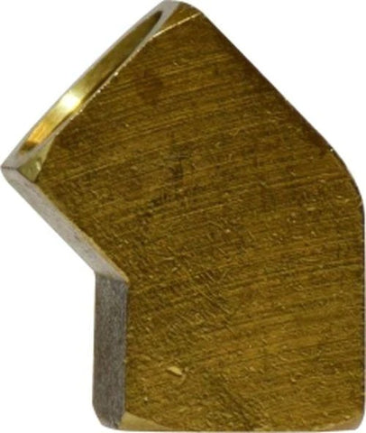 Midland Brass 1/4" 45 Deg. Barstock Elbow