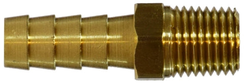 Midland Brass 3/8 x 3/8 Hose Barb x Male Pipe Adapter