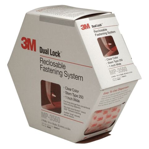 DUAL LOCK FAST 1in.  SELL BY