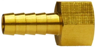 Midland Brass NPTF Adapter 3/8 x Hose Barb x 3/8 Female Pipe