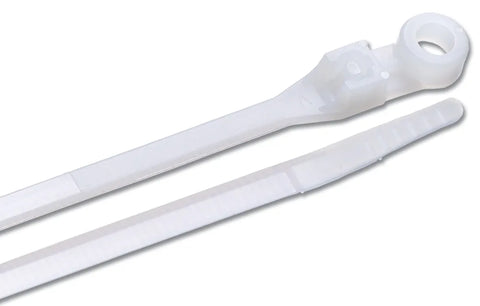 Ancor Cable Tie 8" Mounting Natural - 100 Pack