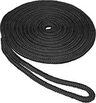 N.E. Ropes DB Nylon Anchor & Dock Lines Packaged 3/4 x 35' Black