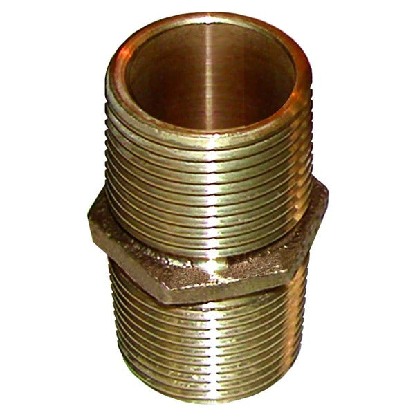 Groco 2" NPT Cast Bronze Nipple