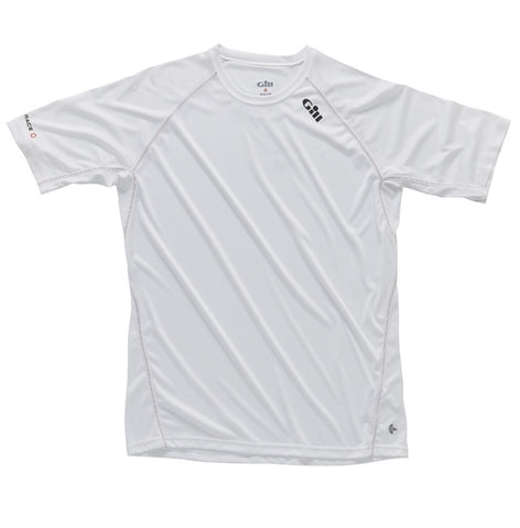 Race UV Tech shirt  S/S White