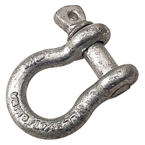 Sea-Dog Line Screw Pin Bow Anchor Shackle-Load Rated, 3/8" 1 Ton Load