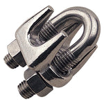 Sea-Dog Line S/S Wire Rope Clip, Wire Size 6mm