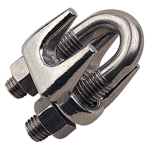 Sea-Dog Line S/S Wire Rope Clip, Wire Size 5mm