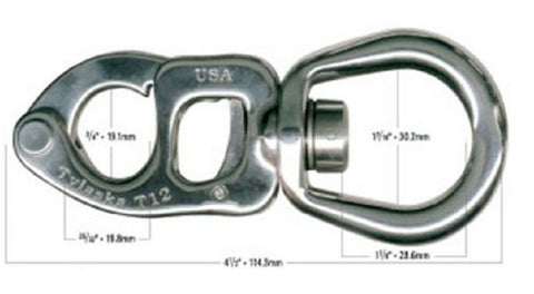 T16 LARGE BAIL SNAP SHACKLE