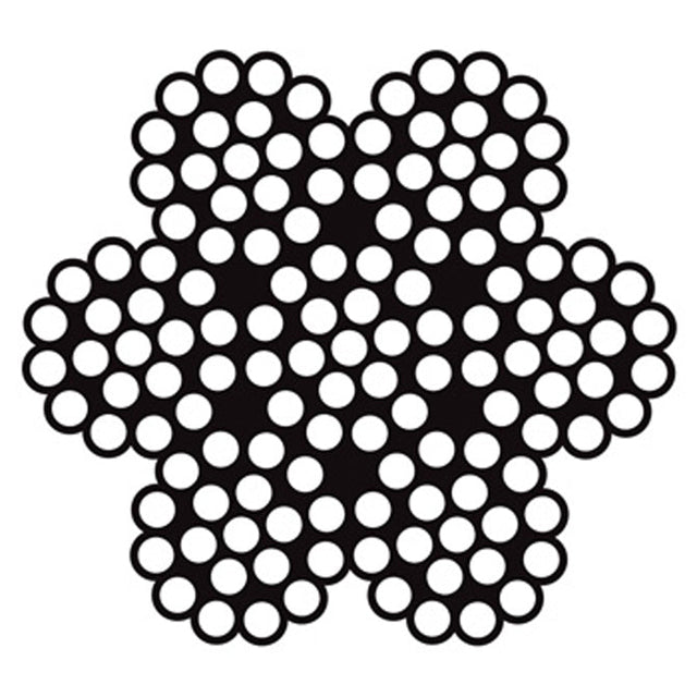 SS WIRE ROPE (1000'/SPL) 316