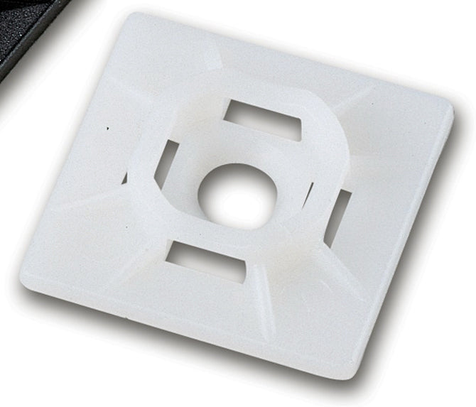 Cable tie mount #10 screw 25pc