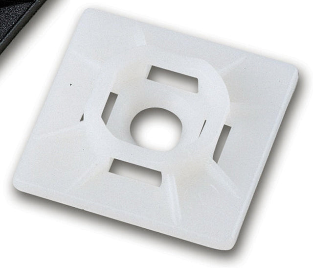 Cable tie mount #10 screw 25pc