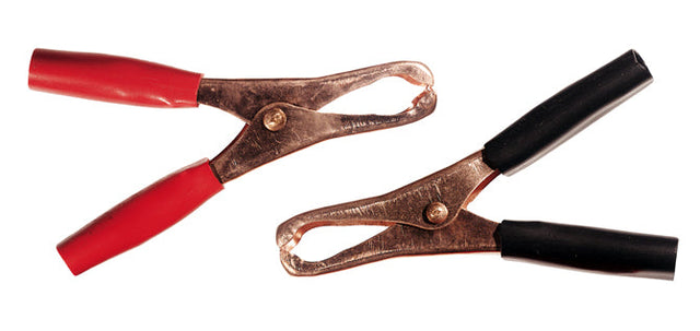 BATTERY CLIPS RD/BLK