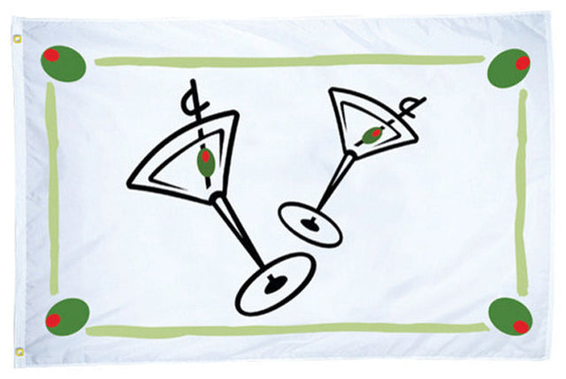 COCKTAIL 12X18 FLAG