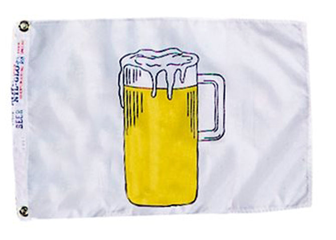 BEER 12X18 FLAG