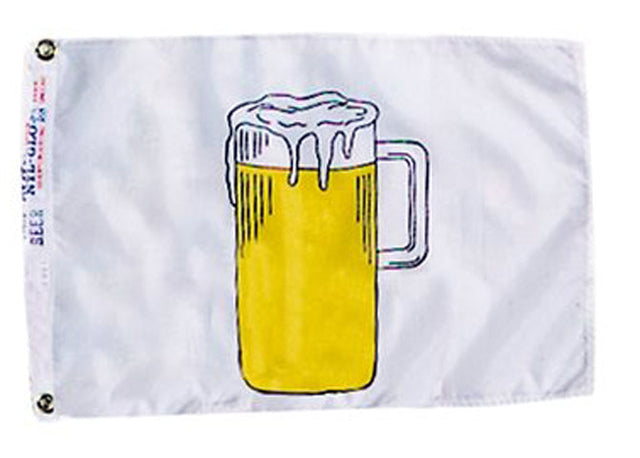 BEER 12X18 FLAG