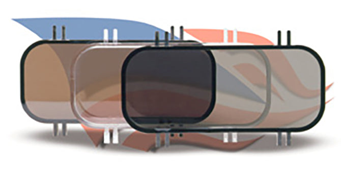 LENS ONLY 5x12"""""""" CLEAR