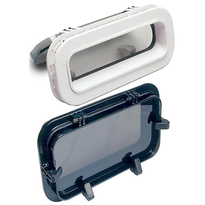 DRAIN PORT,4x14x1""""""""wht/s