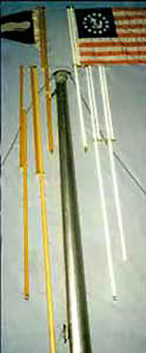 3' PIGISTICK TAPERED GLASS