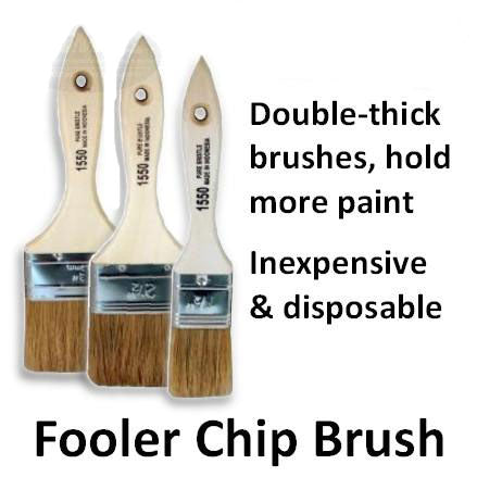 BRUSH FOOLER THROWAWAY 1 1/2-1