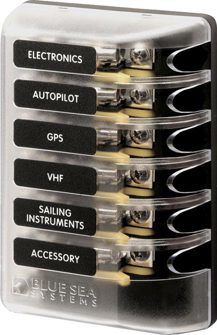 FUSE BLOCK/3AG 6 CIRCUIT