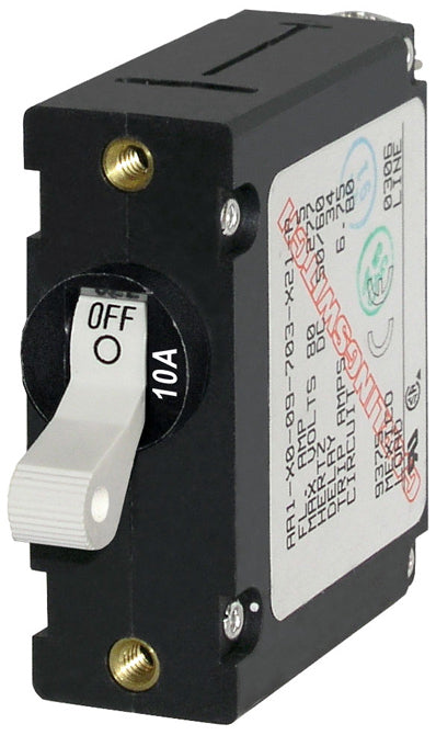 BREAKER 10A AC/DC WHITE S/P