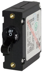 BREAKER 15A AC/DC BLACK S/P