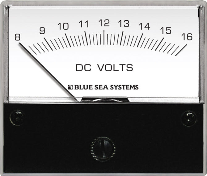 VOLTMETER ANALOG 8-16VDC