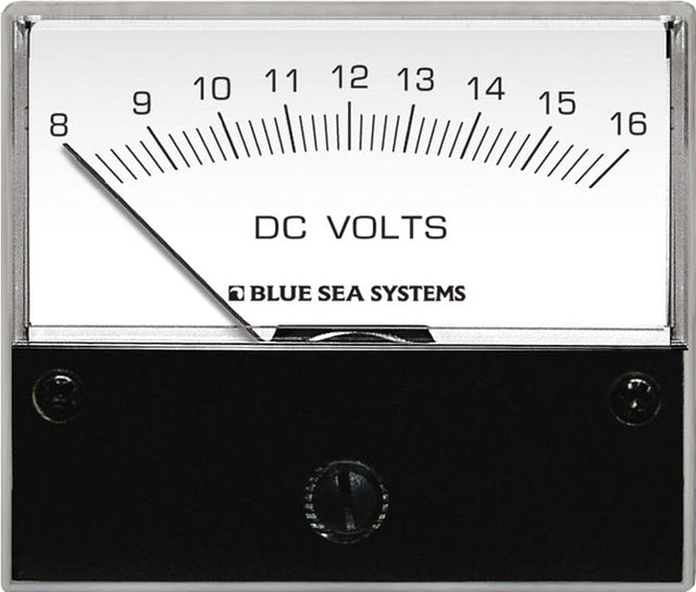 VOLTMETER ANALOG 8-16VDC