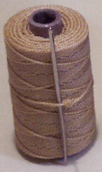 WAXED TWINE 1 OZ BROWN