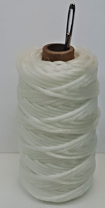 POLYESTER TWINE 1 OZ WHITE MED