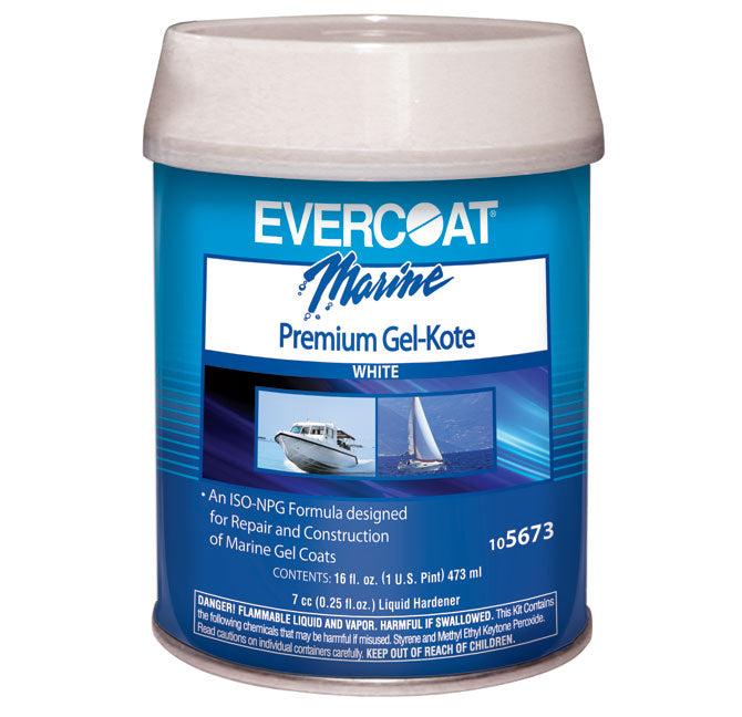 GEL-COAT WHITE QT. (UNWAXED)