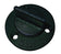 2"" DIA. GARBOARD DRAIN (BLACK