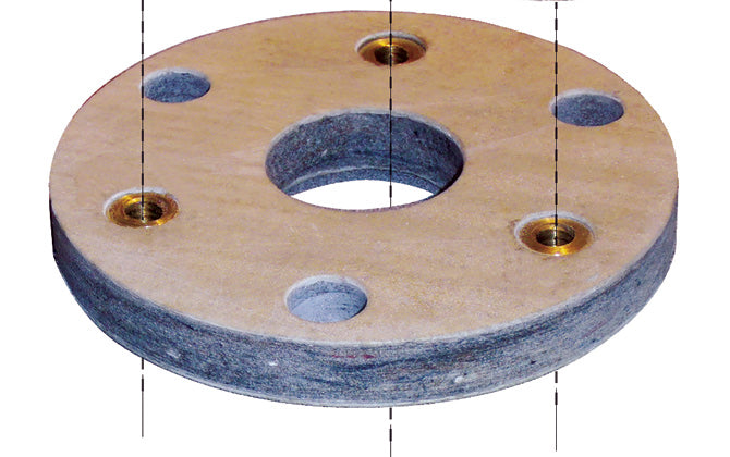Groco Backing Block Fits Seacock 2000 & 2500