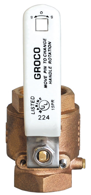 3/4"" NPT BRZ IN-LINE B-VALVE