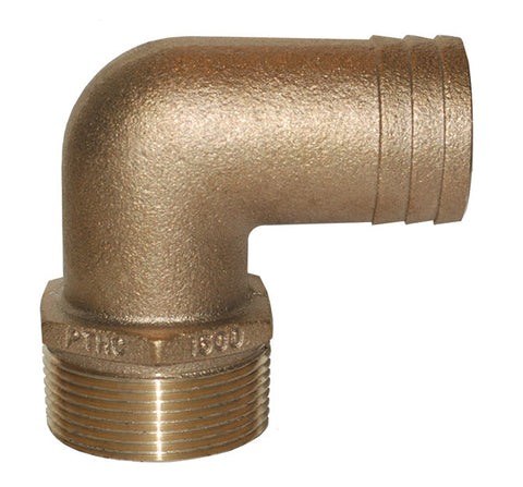 1/2"" NPT-90 X 1/2"" OR 5/8""
