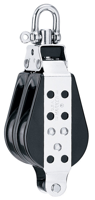 BLK-3in MR DBL W/BKT