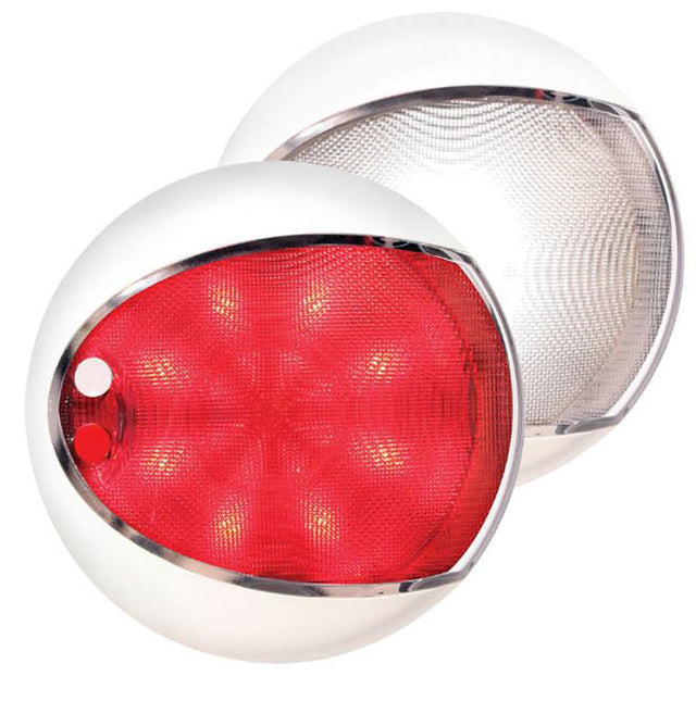 EURO LED RED/WHITE, WHITE HOUS