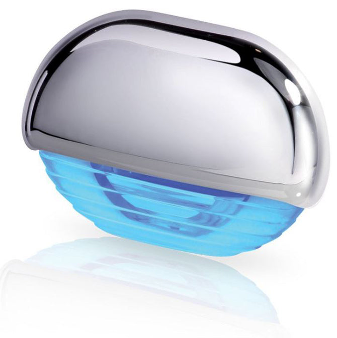 STEP LAMP BLUE LED CHROME