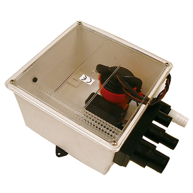 SHOWER SUMP, MULTI-PORT 12V