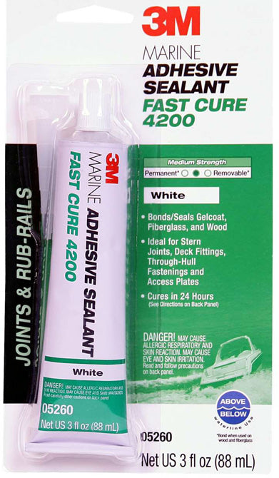 SEALANT 4200 FAST CURE WHT. 3