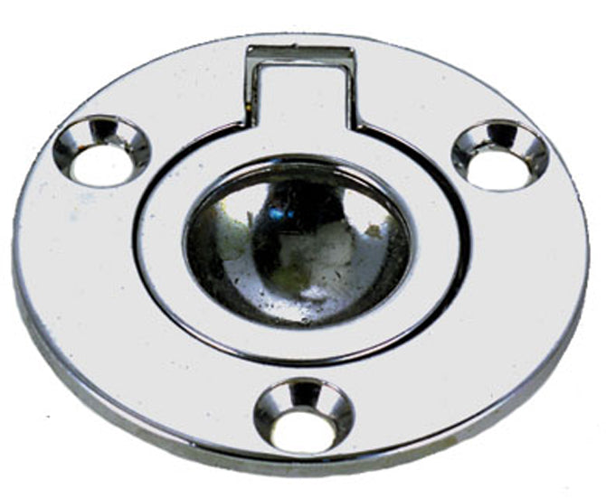 1-5/8 FLUSH RING PULL CHROME