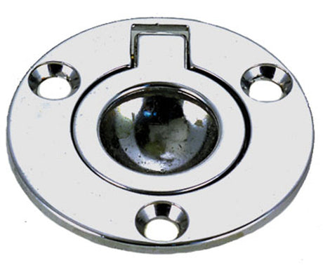 1-5/8 FLUSH RING PULL CHROME