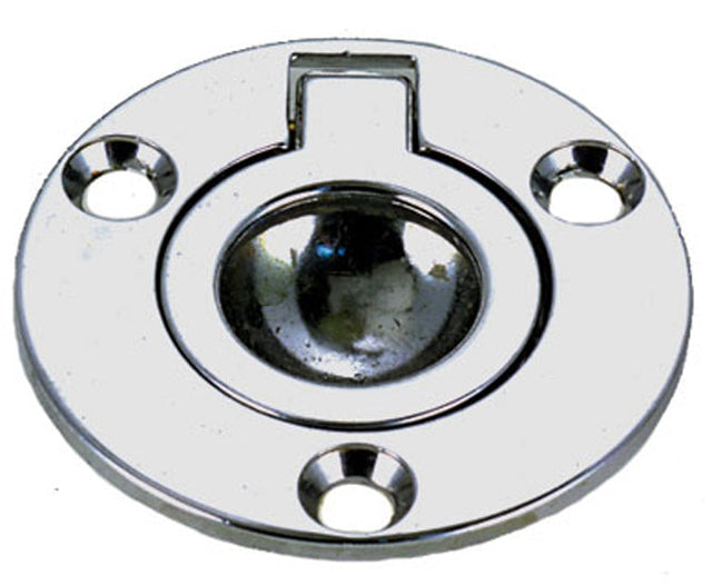 1-5/8 FLUSH RING PULL CHROME