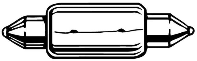 24V 10W FESTOON BULB (2PK)