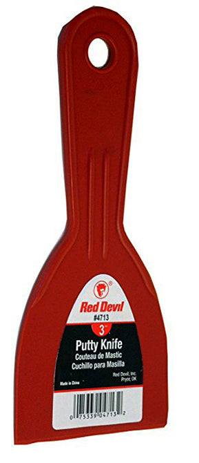 3in PLASTIC PUTTY KNIFE