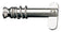 PIN TOGGLE 3/4LX1/4DIAMETER
