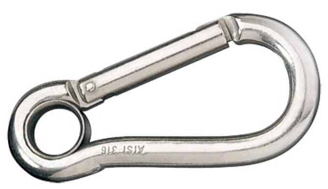 SNAP HOOK 1/4 WITH EYE