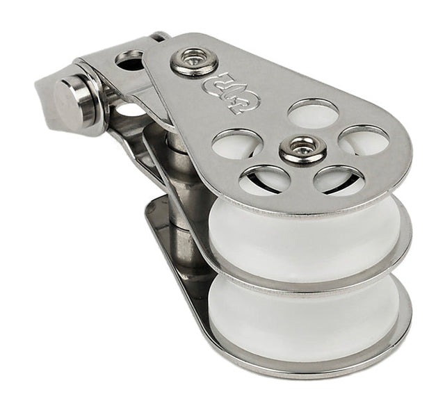 Block, Double Ball Bearing w/F