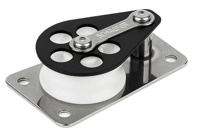 Block, Single Alum. Cheek on F